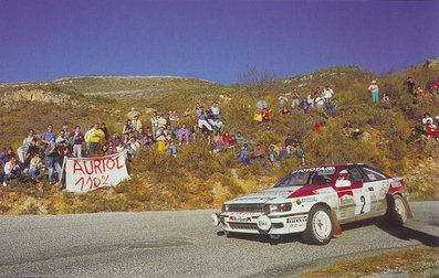 Carlos Sainz Cenamor - Luís Rodríguez Moya
58º Rallye Automobile de Monte-Carlo 1990. Toyota Celica GT-4 