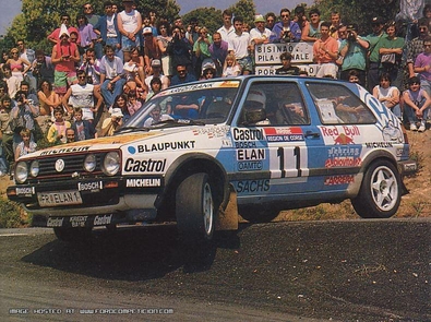 Raimund (Mundl) Baumschlager - Ruben Zeltner
34º Tour de Corse - Rallye de France 1990. Volkswagen Golf GTi 16V (FR ELAN 1). Clasificado 5º.

Del 6 al 9 de Mayo, Ajaccio, Córcega, Francia.
Superficie: asfalto.

El Rally tenia un total de 1,397.18 Km de los que 602.25 Km divididos en 30 tramos, eran especiales.

Se inscribieron 97 equipos, tomaron la salida 94, finalizaron 48.@
Palabras clave: Volkswagen;Golf;GTi;Corse;Corcega;1990