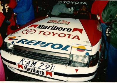 Carlos Sainz Cenamor - Luís Rodríguez Moya
24º Rallye de Portugal Vinho do Porto 1990. Toyota Celica GT-4 