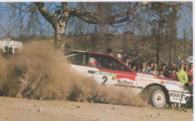 Carlos Sainz Cenamor - Luís Rodríguez Moya
24º Rallye de Portugal Vinho do Porto 1990. Toyota Celica GT-4 