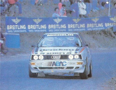 Paola de Martini - Umberta Gibellini 
58º Rallye Automobile de Monte-Carlo 1990. Audi 90 Quattro. Abandonó por motor en SS11 Pellafol - Le Motty de 18.26 Km.

Del 19 al 25 de Enero, Monte-Carlo.
Superficie: asfalto - nieve.

Los equipos en las posiciones 81 o mas no corrieron el último tramo, pero fueron clasificados.
En SS7 Burzet de 43.89 km, entre las 