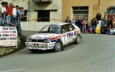 Didier Auriol - Bernard Occelli
33º Rallye Sanremo - Rallye d'Italia 1991. Lancia Delta Integrale 16V (TO 99928R). Clasificado 1º.

Del 12 al 17 de Octubre, Sanremo, Ligúria, Imperia, Italia.
Superficie: asfalto - tierra.

El Rally tenia un total de 2185.96 km de los que 572.91 km divididos en 31 tramos eran especiales (uno de ellos fue cancelado SS5 Castiglione Garfagnana de 9.67 km).

Tomaron la salida 87 equipos, finalizaron 40.@
Palabras clave: Didier_Auriol;Lancia;Delta;Integrale;Sanremo;1991;Chiusdino