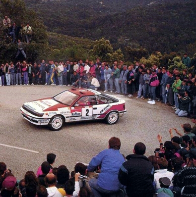 Carlos Sainz Cenamor - Luís Rodríguez Moya
35º Tour de Corse - Rallye de France 1991. Toyota Celica GT-4 