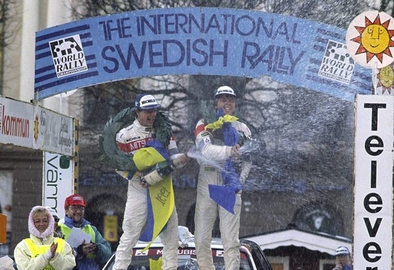 Kenneth Eriksson - Staffan Parmander
40º Internacional Suecia Rally 1991. Mitsubishi Galant VR-4 (H995 HVW). Clasificado 1º.

Del 16 al 18 de Febrero, Karlstad, Suecia.
Superficie: nieve - nieve.

El Rally tenia un total de 1475.10 km de los que 519.90 km divididos en 29 tramos eran especiales.

Se inscribieron 108 equipos, tomaron la salida 108, finalizaron 74.@
Palabras clave: ;Mitsubishi;Galant;VR-4;Suecia;1991;Personajes