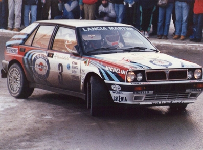 Massimo (Miki) Biasion - Tiziano Siviero
59º Rallye Automobile de Monte-Carlo 1991. Lancia Delta Integrale 16V (TO 92330P). Clasificado 2º.

Del 24 al 30 de Enero, Monte-Carlo.
Superficie: asfalto - nieve.

El Rally tenia un total de 3390.27 km de los que 628.64 km divididos en 27 tramos eran especiales.

Tomaron la salida 167 equipos, finalizaron 75.

© Joan Al
Pont de Miolans, paellas del ultimo km y medio, justo antes de Les Clues de St Auban
@
Palabras clave: Miki_Biasion;Lancia;Delta;Integrale;Montecarlo;1991