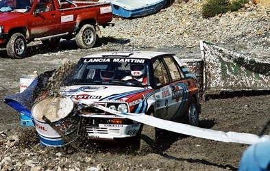Massimo (Miki) Biasion - Tiziano Siviero
33º Rallye Sanremo - Rallye d'Italia 1991. Lancia Delta Integrale 16V (TO 99928R). Clasificado 2º.

Del 12 al 17 de Octubre, Sanremo, Ligúria, Imperia, Italia.
Superficie: asfalto - tierra.

El Rally tenia un total de 2185.96 km de los que 572.91 km divididos en 31 tramos eran especiales (uno de ellos fue cancelado SS5 Castiglione Garfagnana de 9.67 km).

Tomaron la salida 87 equipos, finalizaron 40.@
Palabras clave: Miki_Biasion;Tiziano_Siviero;Lancia;Delta;Integrale;Sanremo;1991