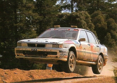 Kenneth Eriksson - Staffan Parmander
4º Rally Australia 1991. Mitsubishi Galant VR-4. Clasificado 2º.@
Palabras clave: Mitsubishi;Galant;Australia;1991;