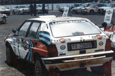 Jorge Recalde - Martin Christie
39º Martini Safari Rally Kenya 1991. Lancia Delta Integrale 16V (TO 22605R). Clasificado 3º.

Del 27 de Marzo al 1 de Abril, Nairobi, Kenya, África.
Superficie: tierra.

El Rally tenia un total de 4520.76 km con 79 controles horarios.

Tomaron la salida 57 equipos, finalizaron 27.@
Palabras clave: Jorge_Recalde;Lancia;Delta;Integrale;Safari;1991;Parque_Cerrado