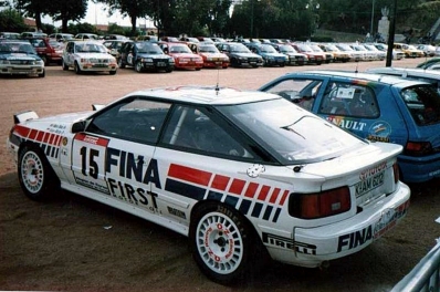 Marc Duez - Klaus Wicha
35º Tour de Corse - Rallye de Francia 1991. Toyota Celica GT-4 "ST165" (K-AM 6212). Clasificado 4º.

Del 28 de Abril al 1 de Mayo, Ajaccio, Córcega, Francia.
Superficie: asfalto.

El Rally tenia un total de 1384.51 km de los que 625.91 km divididos en 27 tramos eran especiales.

Tomaron la salida 101 equipos, finalizaron 43.@
Palabras clave: ;Toyota;Celica;ST165;Corse;Corcega;1991