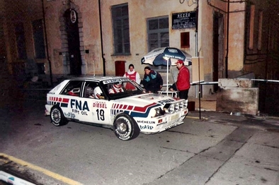 Andrea Aghini - Sauro Farnocchia
33º Rallye Sanremo - Rallye d'Italia 1991. Lancia Delta Integrale 16V (TO 44774R). Clasificado 5º.

Del 12 al 17 de Octubre, Sanremo, Imperia, Liguria Italia.
Superficie: asfalto - tierra.

El Rally tenia un total de 2185.96 km de los que 572.91 divididos en 31 tramos, eran especiales.

Tomaron la salida 87 equipos, finalizaron 40.@
Palabras clave: ;Lancia;Delta;Integrale;Sanremo;1991