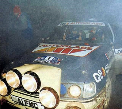 François Delecour - Daniel Grataloup
47º Lombard RAC Rally 1991. Ford Sierra RS Cosworth 4x4 (A1 FMC). Clasificado 6º.

Del 24 al 28 de Noviembre, Harrogate, Yorkshire, Inglaterra.
Superficie: tierra.

El Rally tenia un total de 2355.31 Km de los que 565,51 Km divididos en 37 tramos eran especiales.

Se inscribieron 160 equipos, tomaron la salida 151, finalizaron 82.@
Palabras clave: ;Ford;Sierra;Cosworth;Gran_Bretaña;RAC_Rally;Lombard;1991