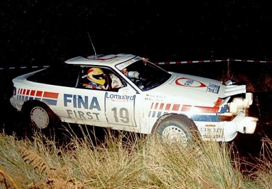 Marc Duez - Klaus Wicha
47º Lombard RAC Rally 1991. Toyota Celica GT-4 -ST165-(K-AM 8930). Clasificado 8º.

Del 24 al 28 de Noviembre, Harrogate, Yorkshire, Inglaterra.
Superficie: tierra.

El Rally tenia un total de 2355.31 Km de los que 565,51 Km divididos en 37 tramos eran especiales.

Se inscribieron 160 equipos, tomaron la salida 151, finalizaron 82.@
Palabras clave: ;Toyota;Celica;GT-4;ST165;Gran_Bretaña;RAC_Rally;Lombard;1991