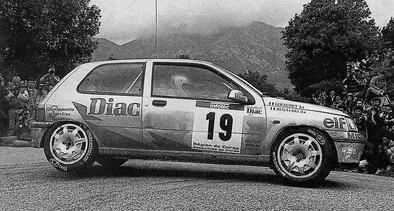 Philippe Bugalski - Denis Giraudet
35º Tour de Corse - Rallye de France 1991. Renault Clio 16S (912 ANG 91). Clasificado 8º.

Del 28 de Abril al 1 de Mayo, Ajaccio, Córcega, Francia.
Superficie: asfalto.

El Rally tenia un total de 1384.51 km de los que 625.91 km divididos en 27 tramos eran especiales.

Tomaron la salida 101 equipos, finalizaron 43.@
Palabras clave: ;Renault;Clio;Corcega;1991;Corse