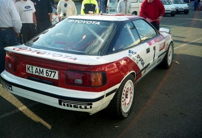 Armin Schwarz - Arne Hertz
35º Tour de Corse - Rallye de France 1991. Toyota Celica GT-4 