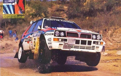 Didier Auriol - Bernard Occelli
12º Rally YPF Argentina 1992. Lancia Delta HF Integrale. Clasificado 1º.

Del 22 al 25 de Julio, Tucuman, Argentina.
Superficie: tierra.

El Rally tenia un total de 1818.61 km de los que 458.19 km divididos en 28 tramos eran especiales (5 de ellas fueron canceladas, SS5 San Pablo - San Javier de 23,58 Km, SS13 Yunca Suma - Alpachiri 1 de 29,56 Km, SS21 Singuil - Las Chacritas 2 de 30,50 Km, SS22 Yunca Suma - Alpachiri 2 de 29,56 Km y SS24 Timbo Viejo - El Cadillal 2 de 8,07 Km).

Tomaron la salida 82 equipos, finalizaron 32.
@
Palabras clave: Didier_Auriol;Lancia;Delta;Integrale;Argentina;1992