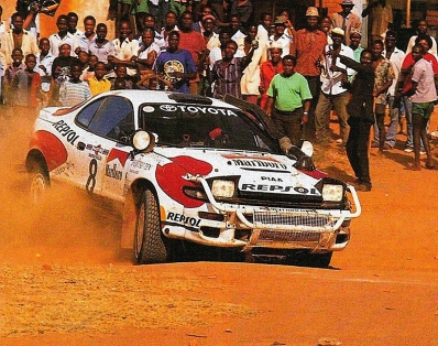 Carlos Sainz Cenamor - Lui­s Moya
40º Martini Safari Rally Kenya 1992. Toyota Celica Turbo 4WD 