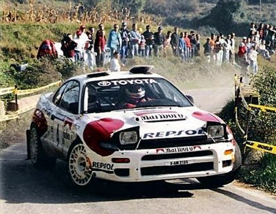 Carlos Sainz Cenamor - Luís Rodríguez Moya
28º Rally Catalunya-Costa Brava 1992. Toyota Celica Turbo 4WD (ST185). Clasificado 1º.
Foto: SS19 Montmajor - Casserres de 12.62 km.
El Rally tenia un total de 1,505.08 Km de los que 519.65 Km divididos en 29 tramos, eran especiales, (uno de ellos fue cancelado SS7).
Se inscribieron 79 equipos, tomaron la salida 74, finalizaron 31.@
Palabras clave: Carlos_Sainz;Toyota;Celica;Catalunya;1992