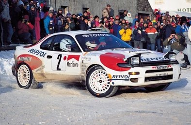 Carlos Sainz Cenamor - Luís Rodríguez Moya
60º Rallye Automobile de Monte-Carlo 1992. Toyota Celica Turbo 4WD -ST185-(K-AM 8524). Clasificado 2º.

Del 23 al 29 de Enero, Monte-Carlo.
Superficie: asfalto - nieve.

El Rally tenia un total de 3317.61 km de los que 628.29 km divididos en 26 tramos eran especiales (1 de ellas fue cancelada SS23 Col de Turini 3 de 22,21 Km).

Tomaron la salida 141 equipos, finalizaron 76.@
Palabras clave: Carlos_Sainz;Luis_Moya;Toyota_Celica;ST185;Montecarlo;1992