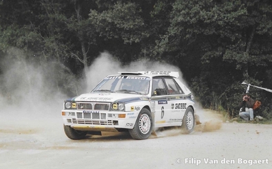 Alessandro (Alex) Fiorio - Vittorio Brambilla
28º Rallye de España - Catalunya - Costa Brava 1992. Lancia Delta HF Integrale (TO 53226S). Clasificado 4º.

Del 8 al 11 de Noviembre, Lloret de Mar, Girona, Catalunya, España.
Superficie: asfalto - tierra.

El Rally tenia un total de 1,505.08 Km de los que 519.65 Km divididos en 29 tramos eran especiales, (uno de ellos fue cancelado SS7).

Se inscribieron 79 equipos, tomaron la salida 74, finalizaron 31.

Foto 2 de 2
© Filip Van den Bogaert
@
Palabras clave: ;Lancia;Delta;Integrale;Catalunya;1992;España;Spain