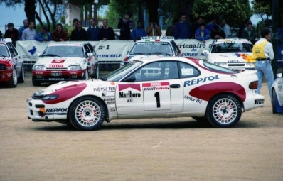 Carlos Sainz Cenamor - Luís Rodríguez Moya
36º Tour de Corse - Rallye de France 1992. Toyota Celica Turbo 4WD 