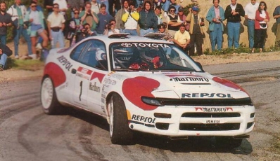 Carlos Sainz Cenamor - Luís Rodríguez Moya
36º Tour de Corse - Rallye de France 1992. Toyota Celica Turbo 4WD 