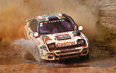 Juha Kankkunen - Juha Piironen
 41º Trust Bank Safari Rally 1993. Toyota Celica Turbo 4WD (ST185). Clasificado 1º.

Del 8 al 12 de Abril, Nairobi, Kenya, Africa.
Superficie: tierra.

El Rally tenia un total de 2116.50 km con 79 controles horarios.

Tomaron la salida 44 equipos, finalizaron 17.@
Palabras clave: ;Juha_Piironen;Toyota;Celica;Turbo;ST185;Safari;1993