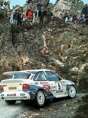 François Delecour - Daniel Grataloup
27º Rallye de Portugal - Vinho do Porto 1993. Ford Escort RS Cosworth (K748 GOO). Clasificado 1º.

Del 3 al 6 de Marzo, Portugal.
Superficie: asfalto - tierra.

El Rally tenia un total de 2164.91 km de los que 576.13 km divididos en 38 tramos eran especiales (una de ellas fue cancelada SS10 Caramulo de 14.08 Km).

Se inscribieron 90 equipos, tomaron la salida 84, finalizaron 32.@
Palabras clave: ;Ford;Escort;RS;Cosworth;Portugal;1993