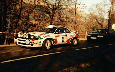 Didier Auriol - Bernard Occelli
61º Rallye Automobile de Monte-Carlo 1993. Toyota Celica Turbo 4WD 