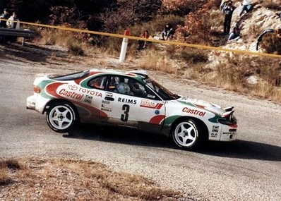 Didier Auriol - Bernard Occelli
61º Rallye Automobile de Monte-Carlo 1993. Toyota Celica Turbo 4WD 