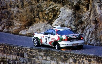 Didier Auriol - Bernard Occelli
61º Rallye Automobile de Monte-Carlo 1993. Toyota Celica Turbo 4WD 