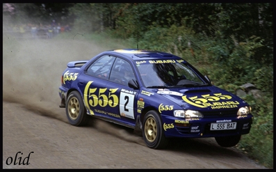 Ari Vatanen - Bruno Berglund
43º 1000 Lakes Rally 1993. Subaru Impreza 555 (L 555 BAT). Clasificado 2º.

Del 27 al 29 de Agosto, Jyväskylä, Finlandia.
Superficie: tierra.

El Rally tenia un total de 1555.92 km de los que 507.69 km divididos en 35 tramos eran especiales.

Se inscribieron 116 equipos, tomaron la salida 113, finalizaron 61.@
Palabras clave: ;Subaru;Impreza;Finlandia;1993