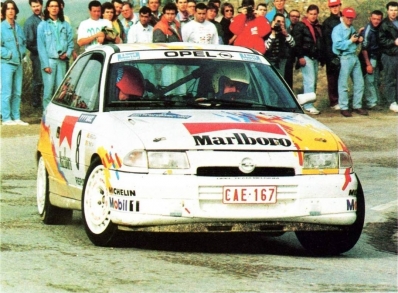 Bruno Thiry - Stephane Prevot
29º Rallye Catalunya - Costa Brava - Rallye de España 1993. Opel Astra GSi 16v (CAE 167). Clasificado 7º.

Del 1 al 4 de Noviembre, Lloret de Mar, Girona, Catalunya, España.
Superficie: asfalto.

El Rally tenia un total de 1750.85 km de los que 513.60 km divididos en 29 tramos eran especiales.

Se inscribieron 100 equipos, tomaron la salida 95, finalizaron 39.@
Palabras clave: Bruno_Thiry;Opel;Astra;GSi;Catalunya;Costa_Brava;1993;Spain;ESpaña