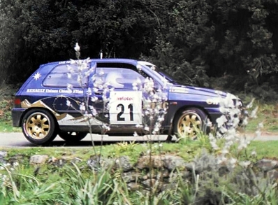 Serge Jordan - Jacques Boyere
37º Tour de Corse - Rallye de France 1993. Renault Clio Williams. Clasificado 11º.

Del 1 al 5 de Mayo, Ajaccio, Córcega, Francia.
Superficie: asfalto.

El Rally tenia un total de 1,130.95 Km de los que 556.42 Km divididos en 24 tramos eran especiales.

Se inscribieron 92 equipos, tomaron la salida 85, finalizaron 44.@
Palabras clave: Renault;Clio;Williams;Corse;Corcega;1993