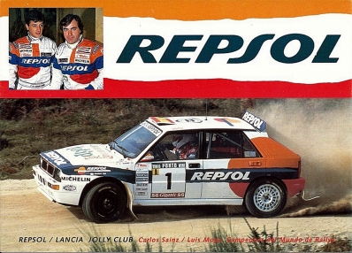 Carlos Sainz Cenamor - Lui­s Moya
27º Rallye de Portugal - Vinho do Porto 1993. Lancia Delta HF Integrale (TO 73023T). Abandonó al volcar en SS22 Montim 2 de 5.00 Km.

Del 3 al 6 de Marzo, Portugal.
Superficie: asfalto - tierra.

El Rally tenia un total de 2164.91 km de los que 576.13 km divididos en 38 tramos eran especiales (una de ellas fue cancelada SS10 Caramulo de 14.08 Km).

Se inscribieron 90 equipos, tomaron la salida 84, finalizaron 32.@
Palabras clave: ;Lancia;Delta;Integrale;Portugal;1992