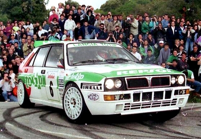 Andrea Aghini - Sauro Farnocchia
37º Tour de Corse - Rallye de France 1993. Lancia Delta HF Integrale (TO 13718T). Abandonó por la suspensión del coche después de una salida de pista en SS13 Muracciole - Les Caselles de 21 Km.

Del 1 al 5 de Mayo, Ajaccio, Córcega, Francia.
Superficie: asfalto.

El Rally tenia un total de 1,130.95 Km de los que 556.42 Km divididos en 24 tramos eran especiales.

Se inscribieron 92 equipos, tomaron la salida 85, finalizaron 44.@
Palabras clave: ;Lancia;Delta;Integrale;Corcega;1993;Corse