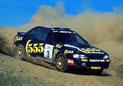 Carlos Sainz Cenamor - Lui­s Moya
41º Acropolis Rally 1994. Subaru Impreza 555. Clasificado 1º.

Del 29 al 31 de Mayo, Grecia.
Superficie: tierra. 

El Rally tenia un total de 1,448.40 Km de los que 503.53 Km divididos en 33 tramos, eran especiales.

Se inscribieron 88 equipos, tomaron la salida 88, finalizaron 36.@
Palabras clave: ;Luis_Moya;Subaru;Impreza;Grecia;1994