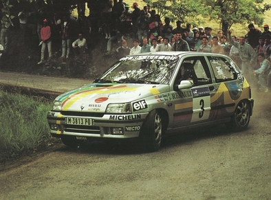 Oriol Gómez Marco - Marc Martí
18º Rallye Villa de Llanes 1994. Renault Clio Williams (M-3813-PD). Clasificado 1º.

Del 4 al 5 de Junio, Llanes, Asturias.
Superficie: asfalto.

Tomaron la salida 62 equipos, finalizaron 36.@
Palabras clave: ;Llanes;Renault;Clio;Williams;1994