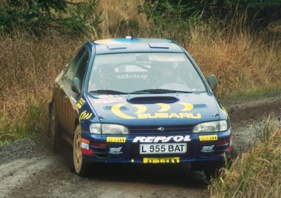 Colin McRae - Derek Ringer
51º Network Q RAC Rally 1995. Subaru Impreza 555 (L555 BAT). Clasificado 1º.

Del 19 al 22 de Noviembre, Chester, Cheshire, Inglaterra.
Superficie: tierrra.

El Rally tenia un total de 2326.92 km de los que 510.70 km divididos en 4 etapas y 28 tramos eran especiales.

Tomaron la salida 176 equipos, finalizaron 95.@
Palabras clave: ;Subaru;Impreza;RAC_Rally;Inglaterra;1995