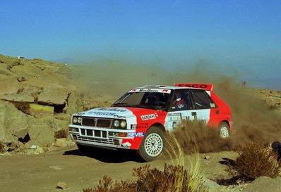 Jorge Recalde - Martin Christie
15º Rally Argentina 1995. Lancia Delta HF Integrale. Clasificado 1º.
FIA 2-Litre World Championship for Manufacturers 1995 (2-Litre Championship only)
El Rally tenia un total de 1146 km de los que 458 km divididos en 23 tramos, eran especiales.
Tomaron la salida 47 participantes, finalizaron 17.@
Palabras clave: Jorge_Recalde;Martin_Christie;Lancia;Delta;Integrale;Argentina;1995