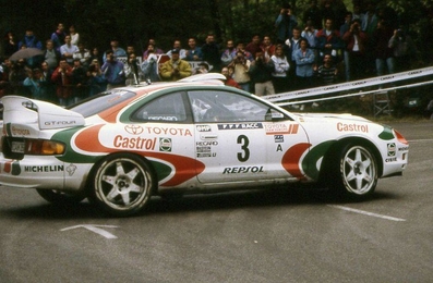 Armin Schwarz - Klaus Wicha
31º Rallye Catalunya - Costa Brava - Rallye de España 1995. Toyota Celica GT-Four 