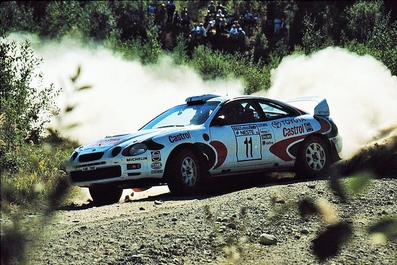 Juha Kankkunen - Nicky Grist
46º Neste 1000 Lakes Rally 1996. Toyota Celica GT-Four 
