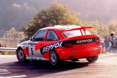 Bruno Thiry - Stéphane Prévot
32º Rallye Catalunya - Costa Brava - Rallye de España 1996. Ford Escort RS Cosworth (M40 FMC). Clasificado 3º.

Del 4 al 6 de Noviembre, Lloret de Mar, Girona, Catalunya, España. 
Superficie: asfalto.

El Rally tenia un total de 1368.76 km de los que 393.26 km divididos en 18 tramos, eran especiales.

Tomaron la salida 88 equipos, finalizaron 58.@
Palabras clave: Bruno_Thiry;Ford;Escort;Cosworth;Catalunya;España;Spain;1996