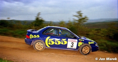 Piero Liatti - Fabrizia Pons
38º Rallye Sanremo - Rallye d'Italia 1996. Subaru Impreza 555 (N555 BAT). Abandonó por problemas eléctricos en SS12 Monte Ceppo de 40,76 Km.

Del 13 al 16 de Octubre, Sanremo, Liguria, Imperia, Italia.
Superficie: asfalto - tierra.

El Rally tenia un total de 1958.12 km de los que 413.32 km divididos en 18 tramos eran especiales (una de ellas fue cancelada SS1 Nerbisci 1 de 32.17 Km a causa del fuerte accidente de Tommi Mäkinen - Seppo Harjanne del que por suerte salieron ilesos).

Tomaron la salida 108 equipos, finalizaron 47.

© Jan Marek
@
Palabras clave: Piero_Liatti;Subaru;Impreza;Sanremo;1996