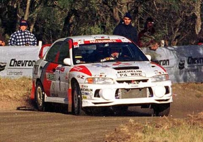 Tommi Mäkinen - Seppo Harjanne
17º Rally Argentina 1997. Mitsubishi Lancer Evo IV. Clasificado 1º.
El Rally tenia un total de 1162.31 km de los que 413.37 km divididos en 23 tramos eran especiales.
Tomaron la salida 50 participantes, finalizaron 24.@
Palabras clave: ;Seppo_Harjanne;Mitsubishi;Lancer;Argentina;1997