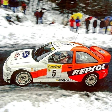 Carlos Sainz Cenamor - Lui­s Moya
65º Rallye Automobile de Monte-Carlo 1997. Ford Escort WRC (P6 FMC). Clasificado 2º.

Del 18 al 22 de Enero, Monte-Carlo.
Superficie: asfalto - nieve.

El Rally tenia un total de 1704.90 km de los que 398.31 km divididos en 18 tramos, eran especiales.

Tomaron la salida 23 equiposs, finalizaron 17.@
Palabras clave: ;Luis_Moya;Ford;Escort;WRC;Montecarlo;1997