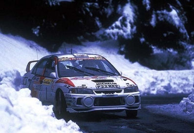 Tommi Makinen - Seppo Harjanne
65º Rallye Automobile de Monte-Carlo 1997. Mitsubishi Lancer Evo IV(P 22 MRE). Clasificado 3º.

Del 18 al 22 de Enero, Monte-Carlo.
Superficie: asfalto - nieve.

El Rally tenia un total de 1704.90 km de los que 398.31 km divididos en 18 tramos, eran especiales.

Tomaron la salida 23 equiposs, finalizaron 17.@
Palabras clave: ;Seppo_Harjanne;Mitsubishi;Lancer;EvoIV;Montecarlo;1997
