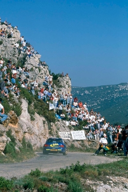 Colin McRae - Nicky Grist
33º Rallye Catalunya - Costa Brava - Rallye de España 1997. Subaru Impreza S3 WRC '97 (P9 WRC). Clasificado 4º.

Del 14 al 16 de Abril, Lloret de Mar, Girona, Catalunya, España.
Superficie: asfalto.

El Rally tenia un total de 1359.3 km de los que 387.72 km divididos en 18 tramos eran especiales.

Tomaron la salida 94 equipos, finalizaron 31.@
Palabras clave: ;Subaru;Impreza;WRC;Catalunya;Costa_Brava;España;1997;Spain