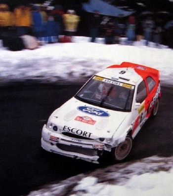 Armin Schwarz - Denis Giraudet
65º Rallye Automobile de Monte-Carlo 1997. Ford Escort WRC (P77 MC). Clasificado 4º.

Del 18 al 22 de Enero, Monte-Carlo.
Superficie: asfalto - nieve.

El Rally tenia un total de 1704.90 km de los que 398.31 km divididos en 18 tramos, eran especiales.

Tomaron la salida 23 equiposs, finalizaron 17.@
Palabras clave: ;Ford;Escort;WRC;Montecarlo;1997