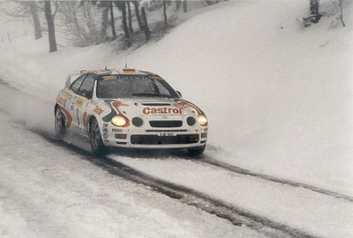 Isolde Holderied - Cathy François
65º Rallye Automobile de Monte-Carlo 1997. Toyota Celica GT-Four -ST205- (K-AM 3643). Clasificada 8ª de la general y 1ª en Copa de Damas.

Del 18 al 22 de Enero, Monte-Carlo.
Superficie: asfalto - nieve.

El Rally tenia un total de 1704.90 km de los que 398.31 km divididos en 18 tramos, eran especiales.

Tomaron la salida 23 equiposs, finalizaron 17.@
Palabras clave: ;Toyota;Celica;GT-Four;ST205;Montecarlo;1997;nieve;mujeres