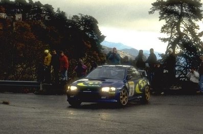 Colin McRae - Nicky Grist
66º Rallye Automobile de Monte-Carlo 1998. Subaru Impreza S5 WRC '98 (P7 WRC). Clasificado 3º.

Del 19 al 21 de Enero, Monte-Carlo.
Superficie: asfalto - nieve.

El Rally tenia un total de 1454.53 km de los que 359.19 km divididos en 18 tramos eran especiales.

Tomaron la salida 106 equipos, finalizaron 60.@
Palabras clave: Colin_McRae;Nicky_Grist;Subaru;Impreza;WRC;Montecarlo;1998